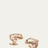 Jan LeslieMother-of-Pearl Fish Cuff Links, Taupe