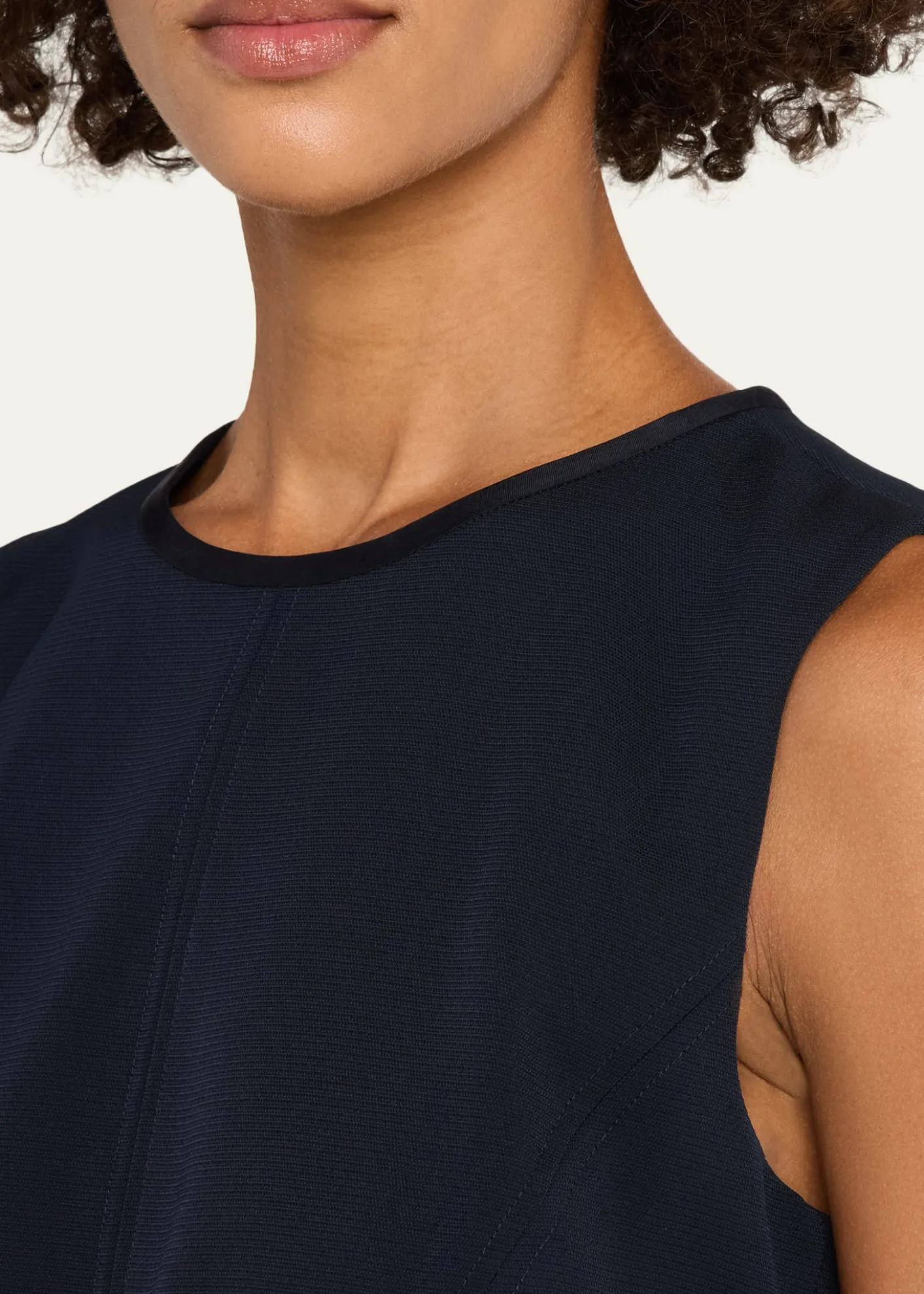 Jason Wu CollectionCady Layered Sleeveless Midi Cocktail Dress