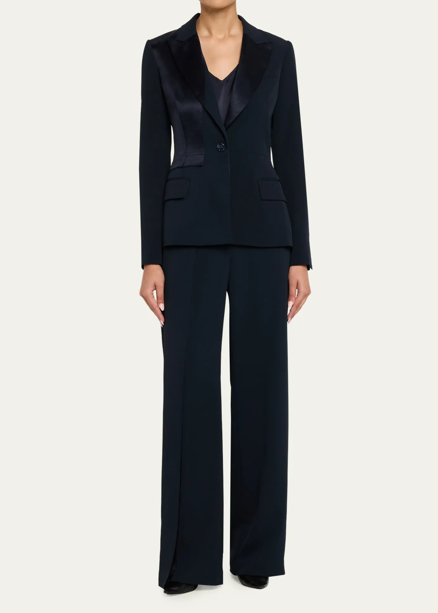 Jason Wu CollectionTailored Satin-Trim Blazer