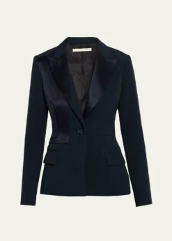 Jason Wu CollectionTailored Satin-Trim Blazer