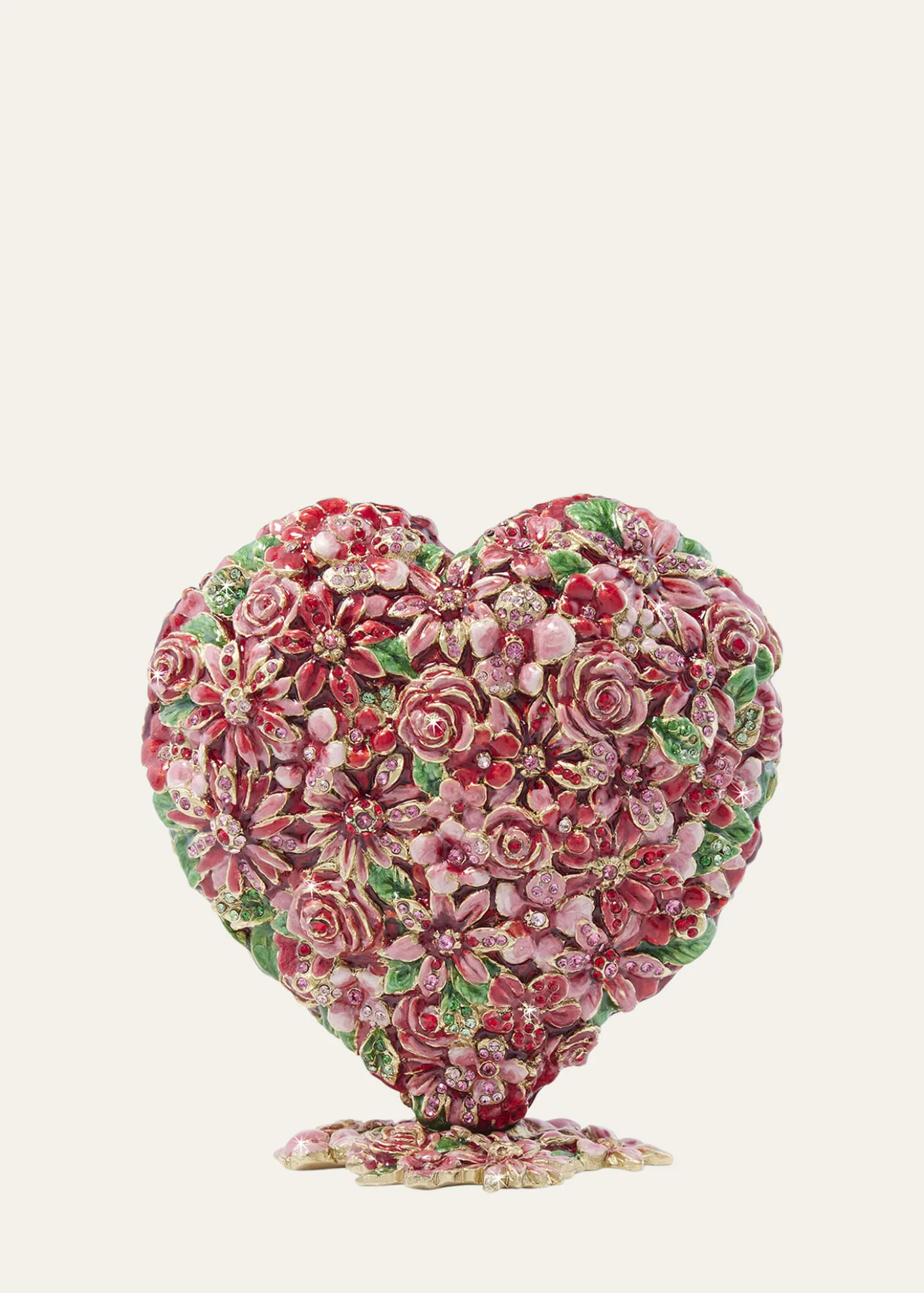 Jay StrongwaterFloral Heart Objet