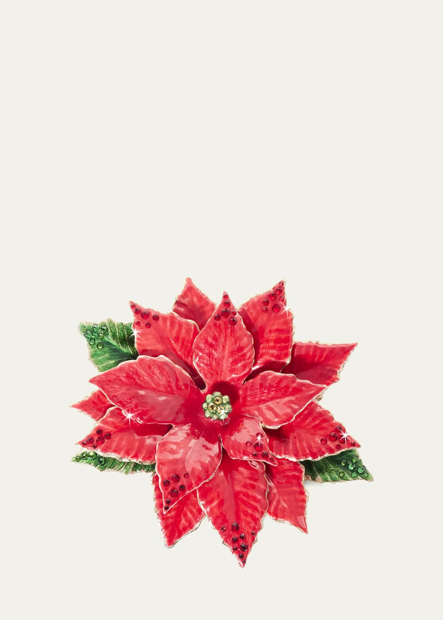 Jay StrongwaterPoinsettia Tabletop Objet