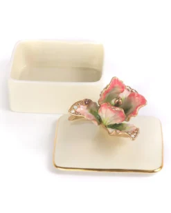 Jay StrongwaterTulip Porcelain Box