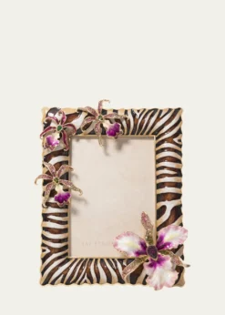Jay StrongwaterZebra Orchid Frame, 5" x 7"