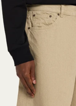 JeanericaMen's Wide-Leg Denim Shorts