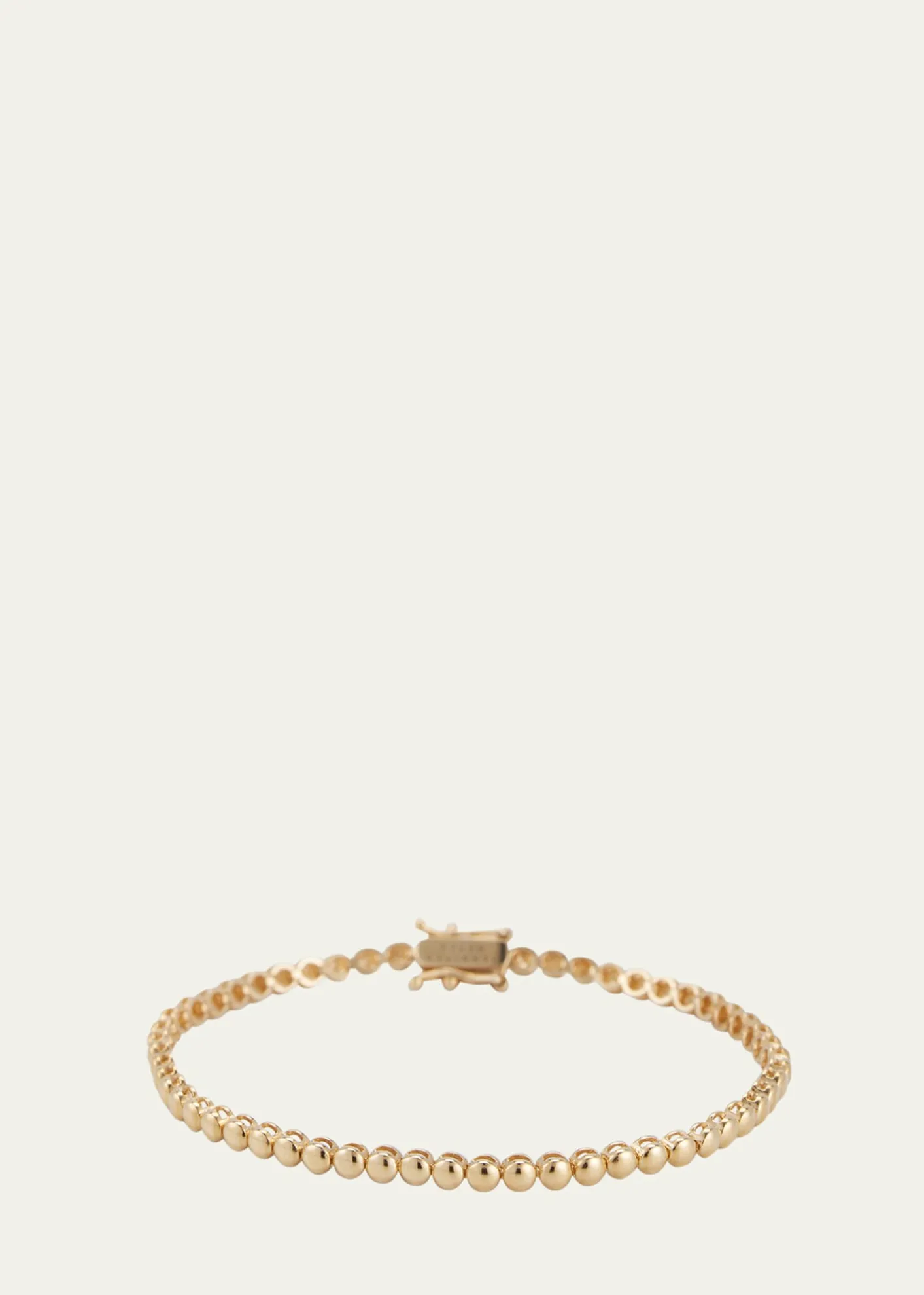 Jennifer Meyer18k Mini Bezel Tennis Bracelet