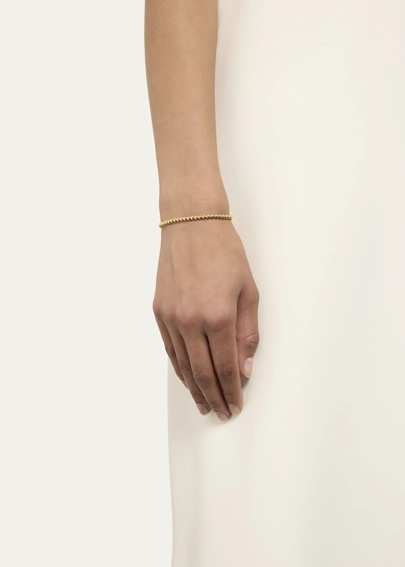 Jennifer Meyer18k Mini Bezel Tennis Bracelet