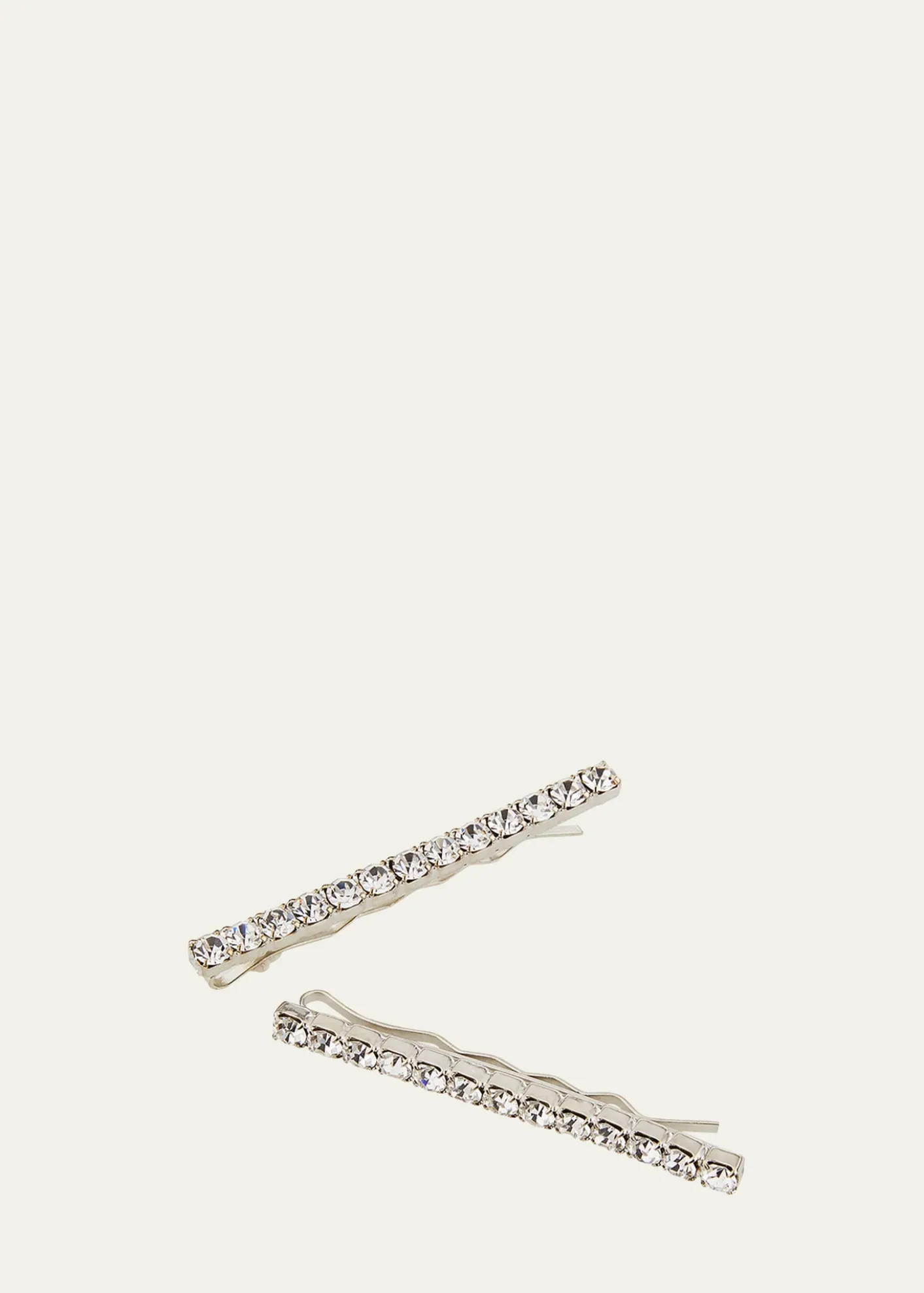 Jennifer BehrGwen Crystal Bobby Pins, Set of 2