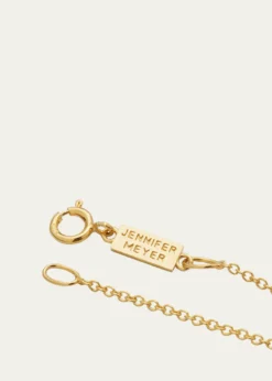 Jennifer Meyer18k Wishbone Pendant Necklace