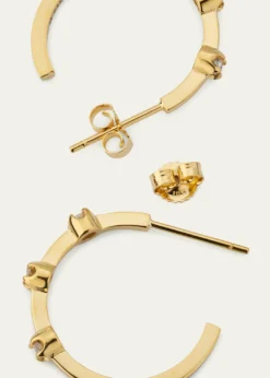 Jennifer MeyerSmall Diamond Hoop Earrings