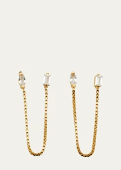 Jennifer ZeunerViola Chain Earrings