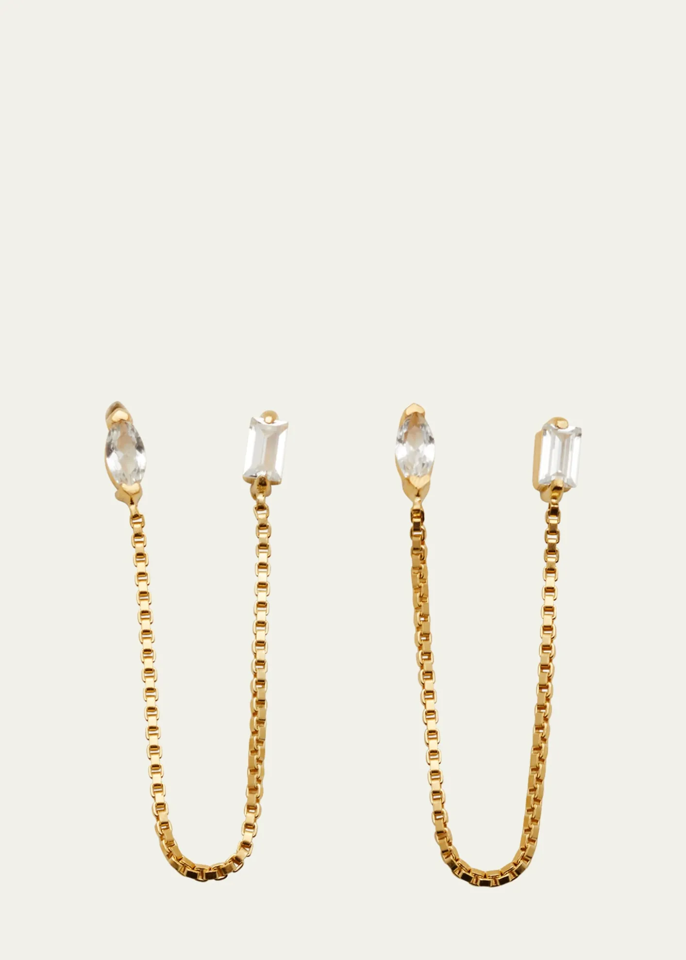 Jennifer ZeunerViola Chain Earrings