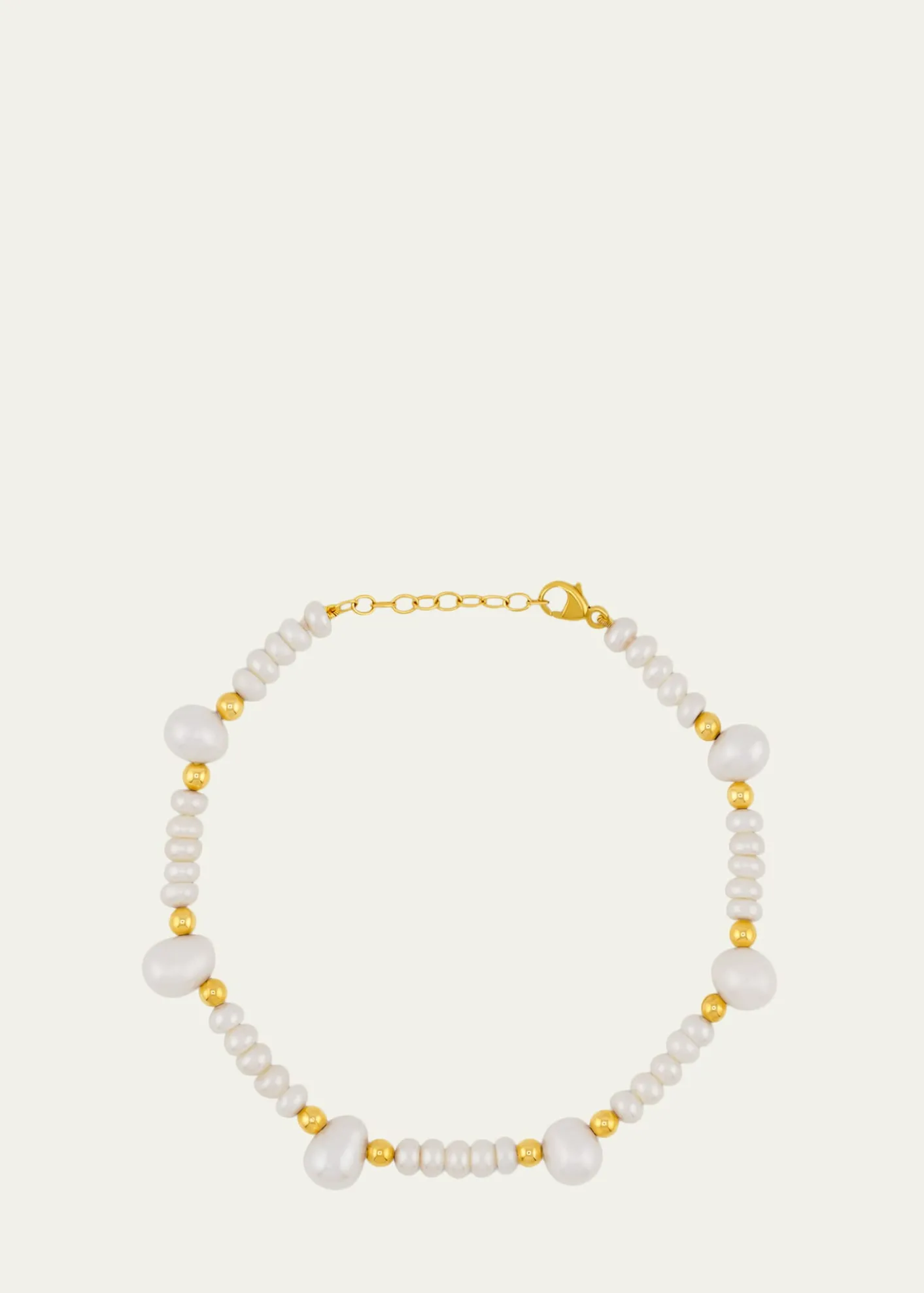 JIA JIAOcean 14K Gold and Pearl Bracelet