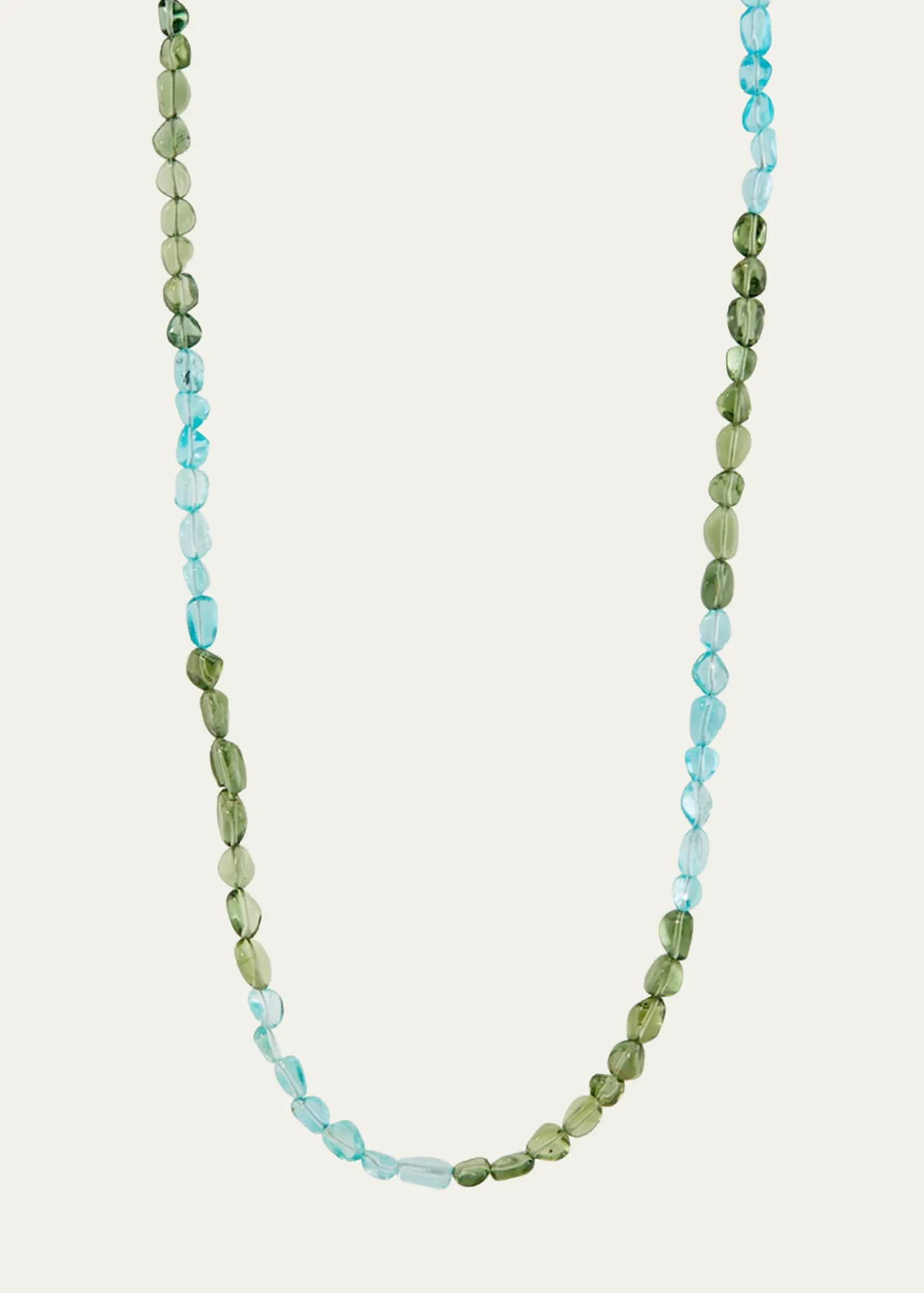 JIA JIA14K Green and Blue Apatite Necklace