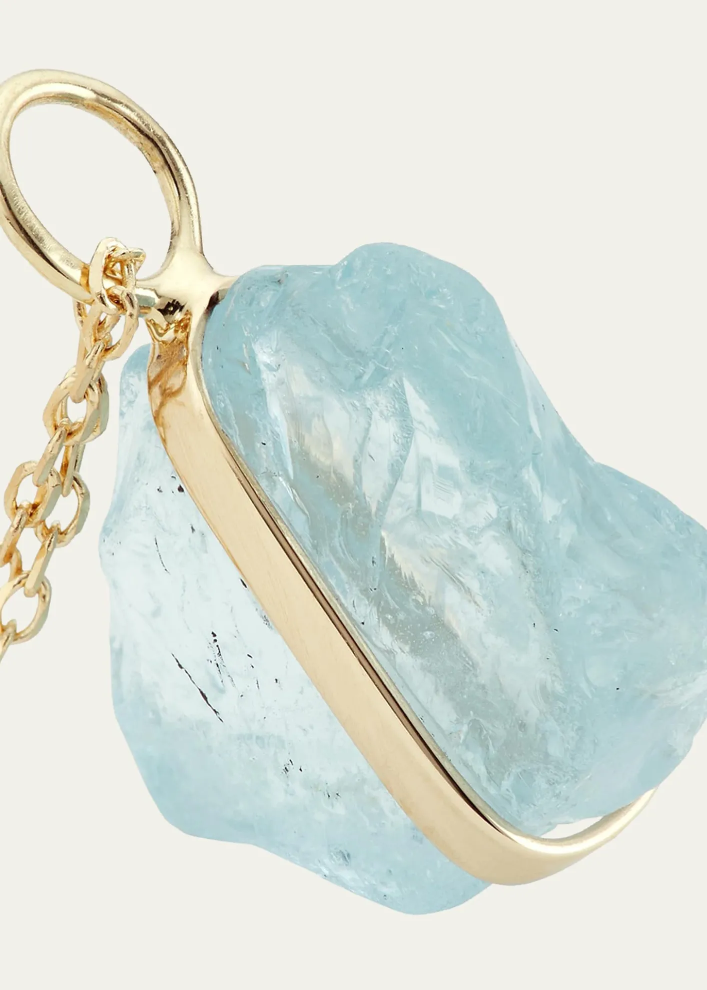 JIA JIA14K March Birthstone Pendant Necklace