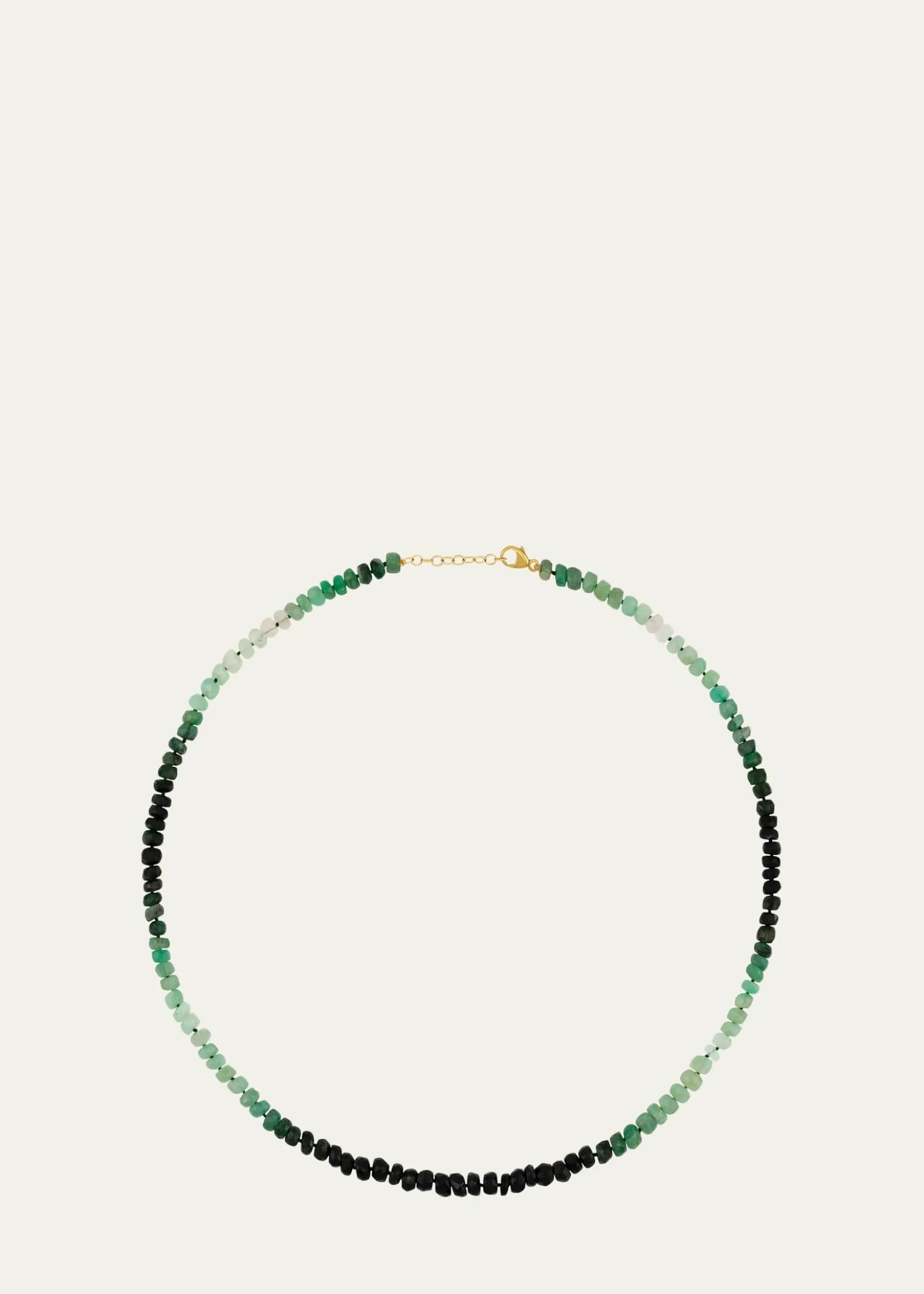 JIA JIAOmbre Emerald Necklace