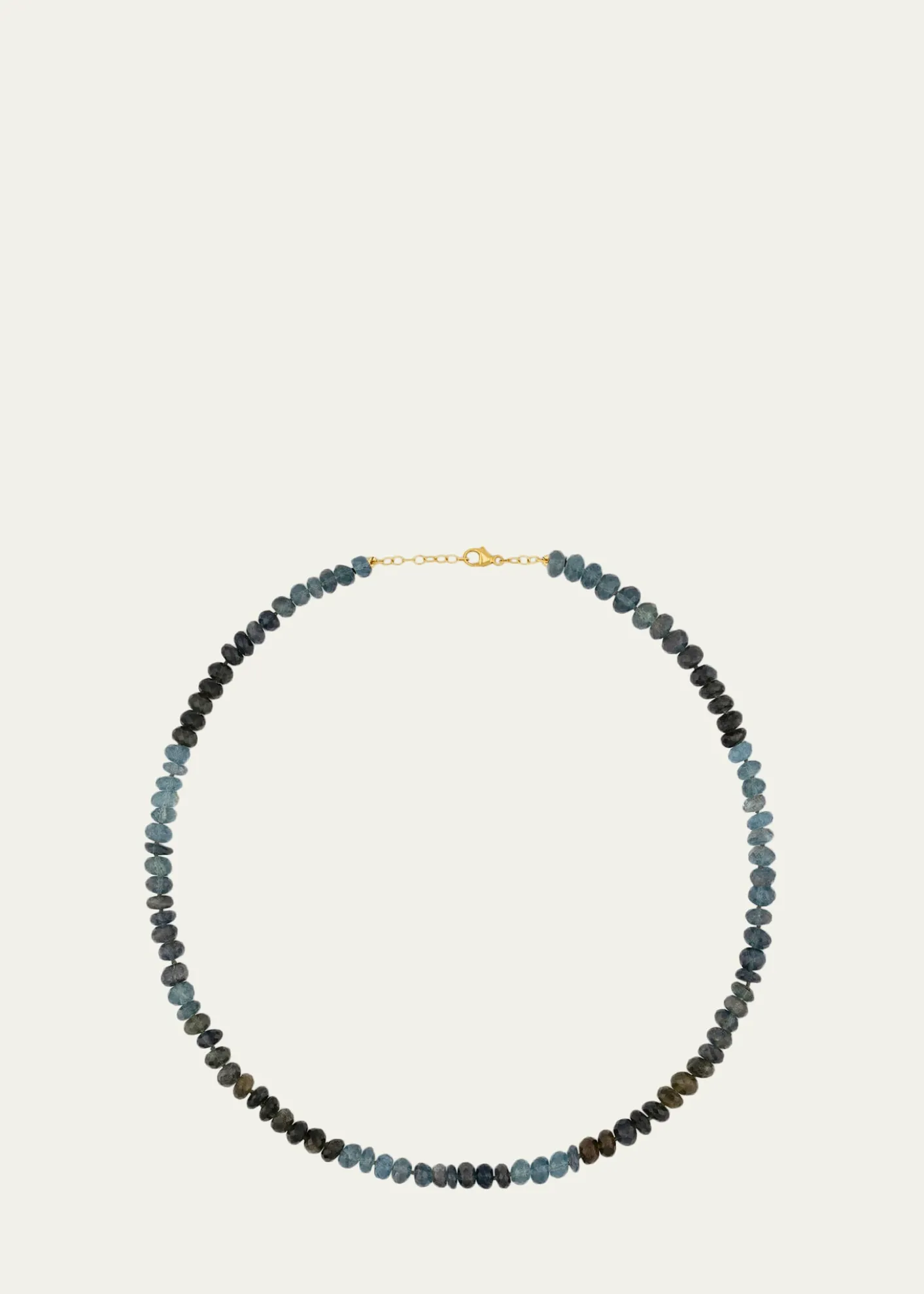 JIA JIAOracle 14K Moss Aquamarine Necklace