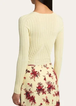 Jil SanderCashmere-Silk V-Neck Sweater