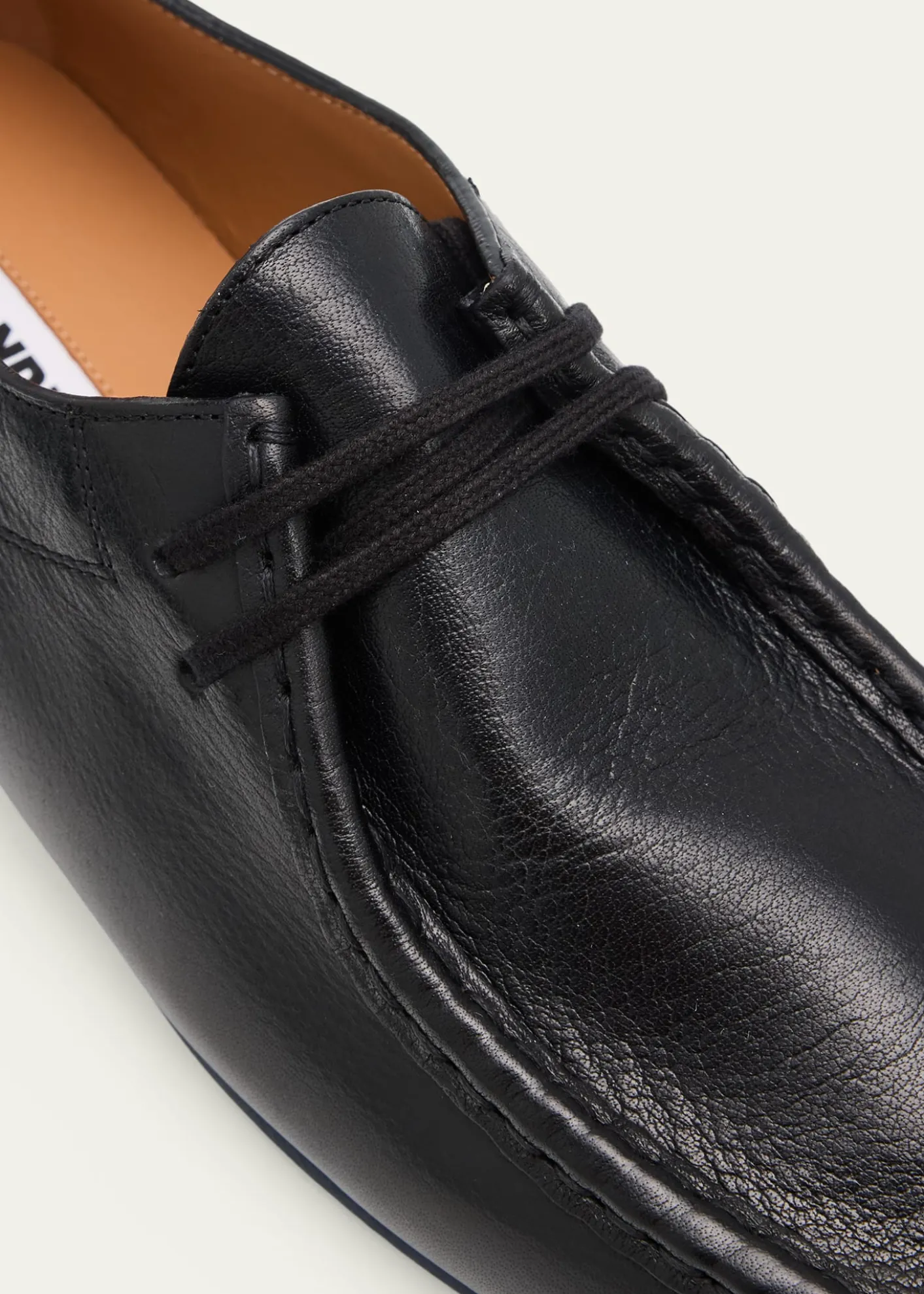 Jil SanderLeather Lace-Up Derby Shoes
