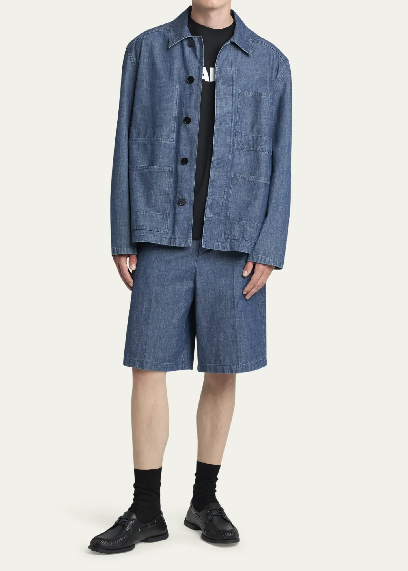 Jil SanderMen's Denim Chore Jacket