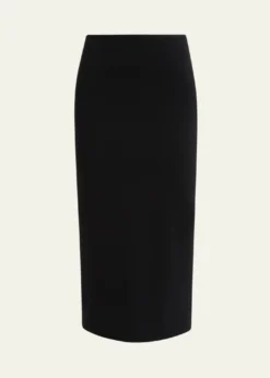 Jil SanderViscose Crepe Midi Skirt