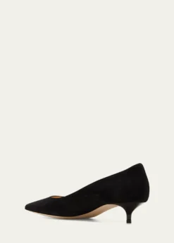 Jimmy ChooAmelia Suede Kitten-Heel Pumps