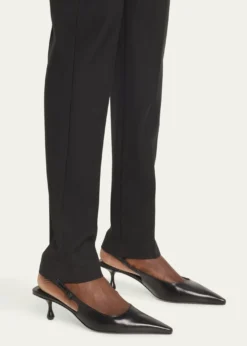 Jimmy ChooAmel Leather Slingback Pumps