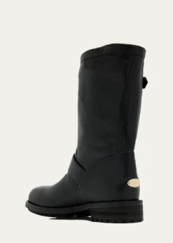 Jimmy ChooBiker Mid Leather Mid-Calf Boots