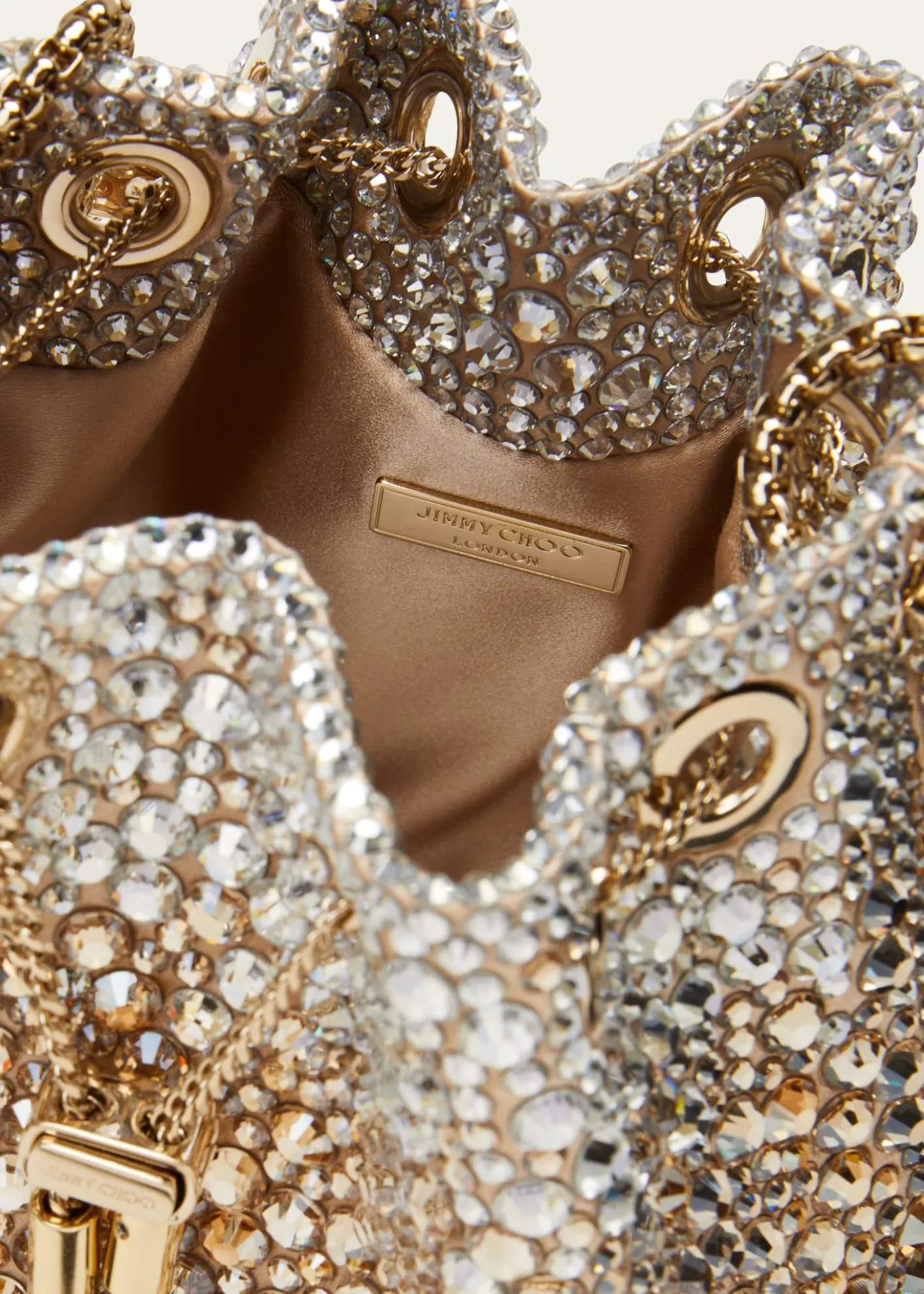Jimmy ChooBon Bon Beaded Top-Handle Bag
