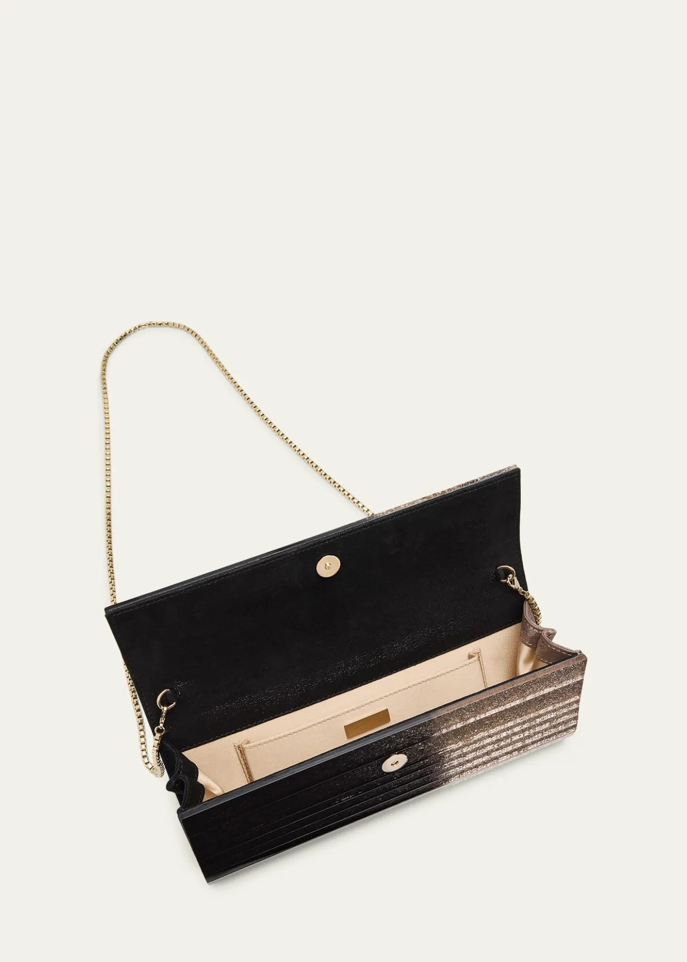 Jimmy ChooDegrade Glitter Acrylic Clutch Bag
