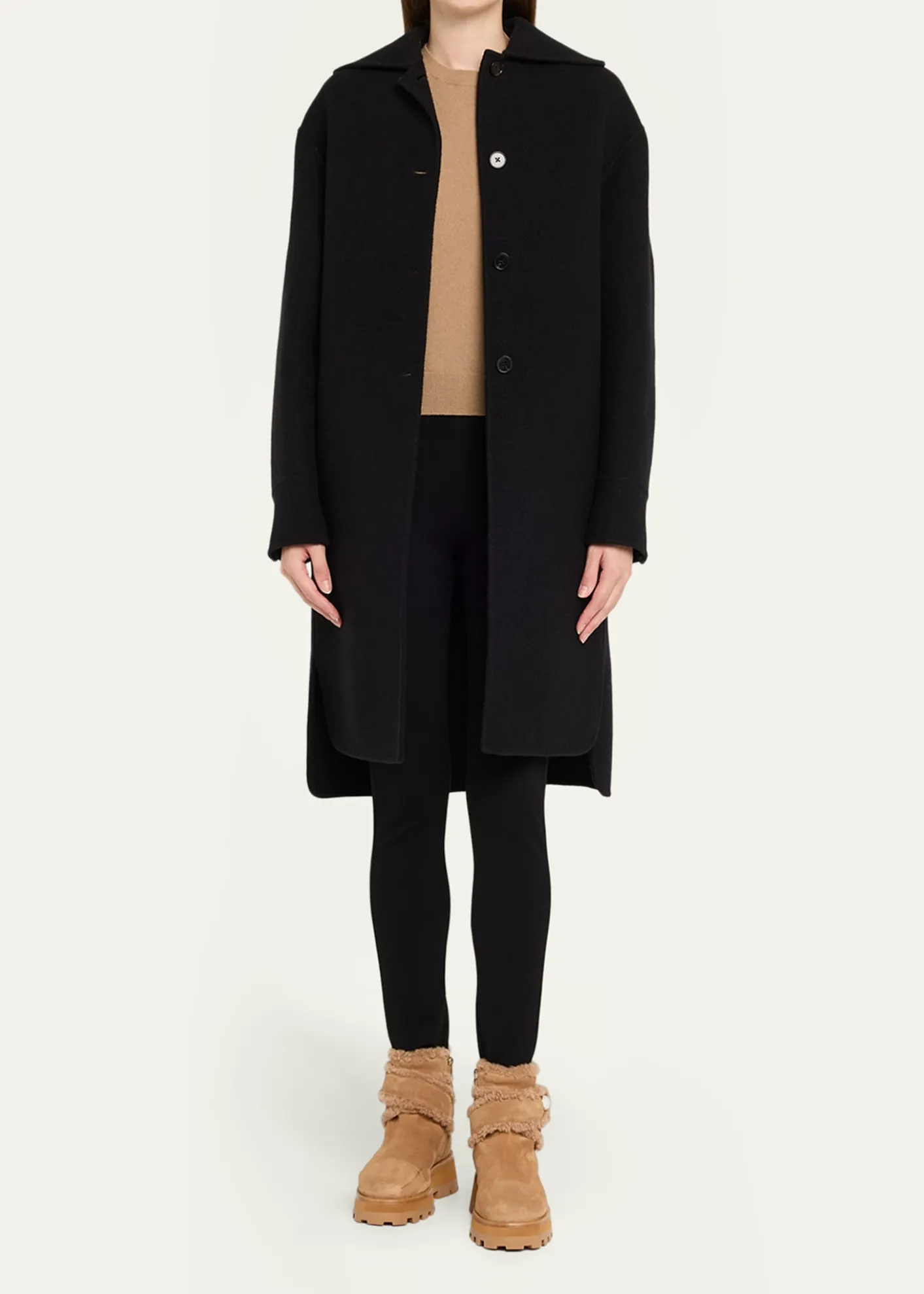 Jimmy ChooMeena Suede and Shearling Zip Ankle Boots