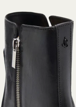 Jimmy Choo45mm Eliot Vintage Leather Ankle Boots