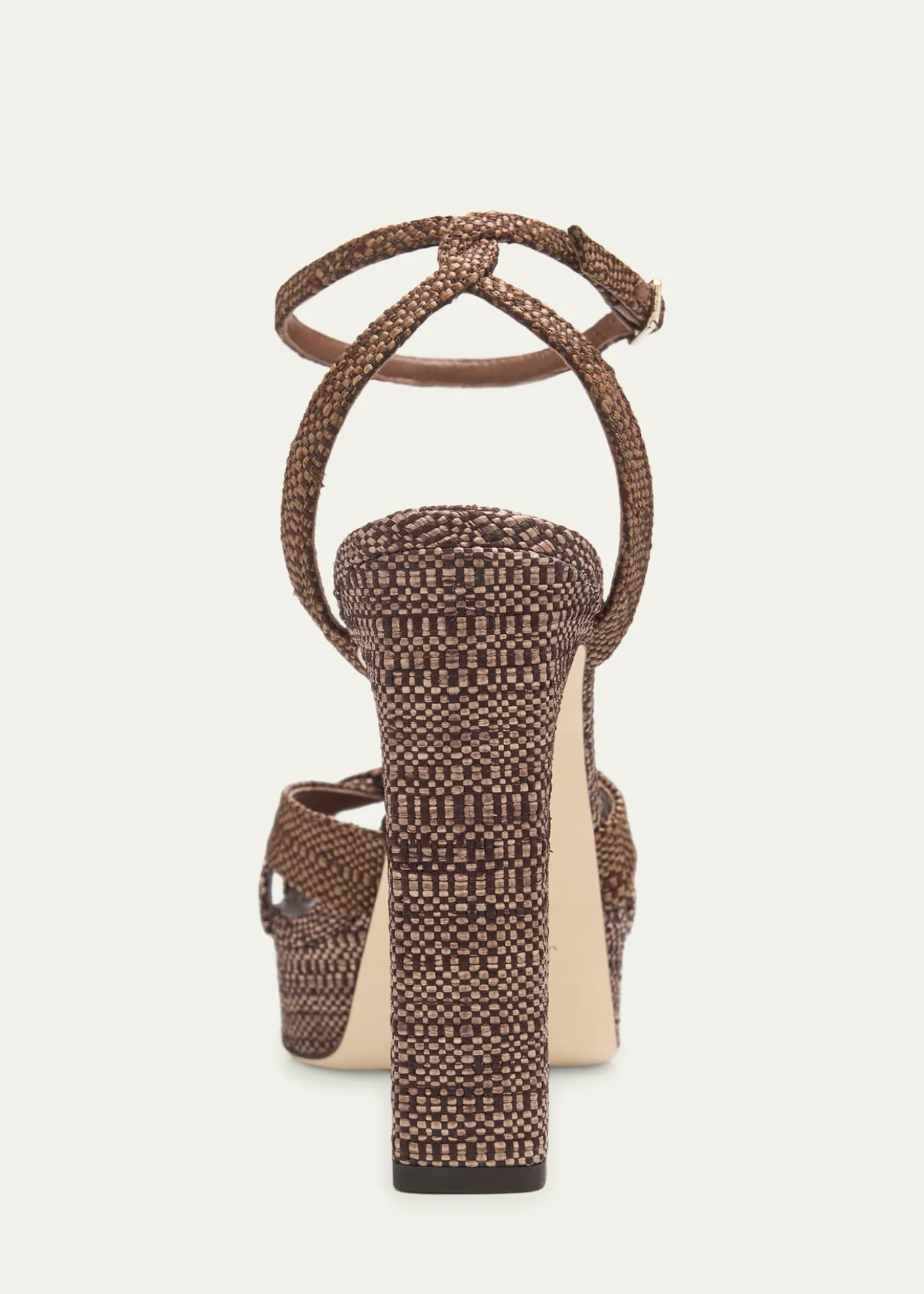 Jimmy Choo120mm Kove Raffia Platform Sandals