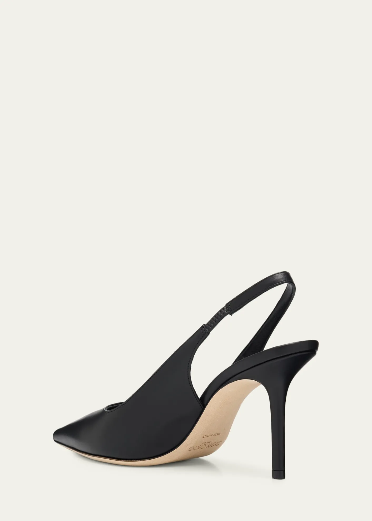 Jimmy Choo85mm Love Leather Slingback Pumps