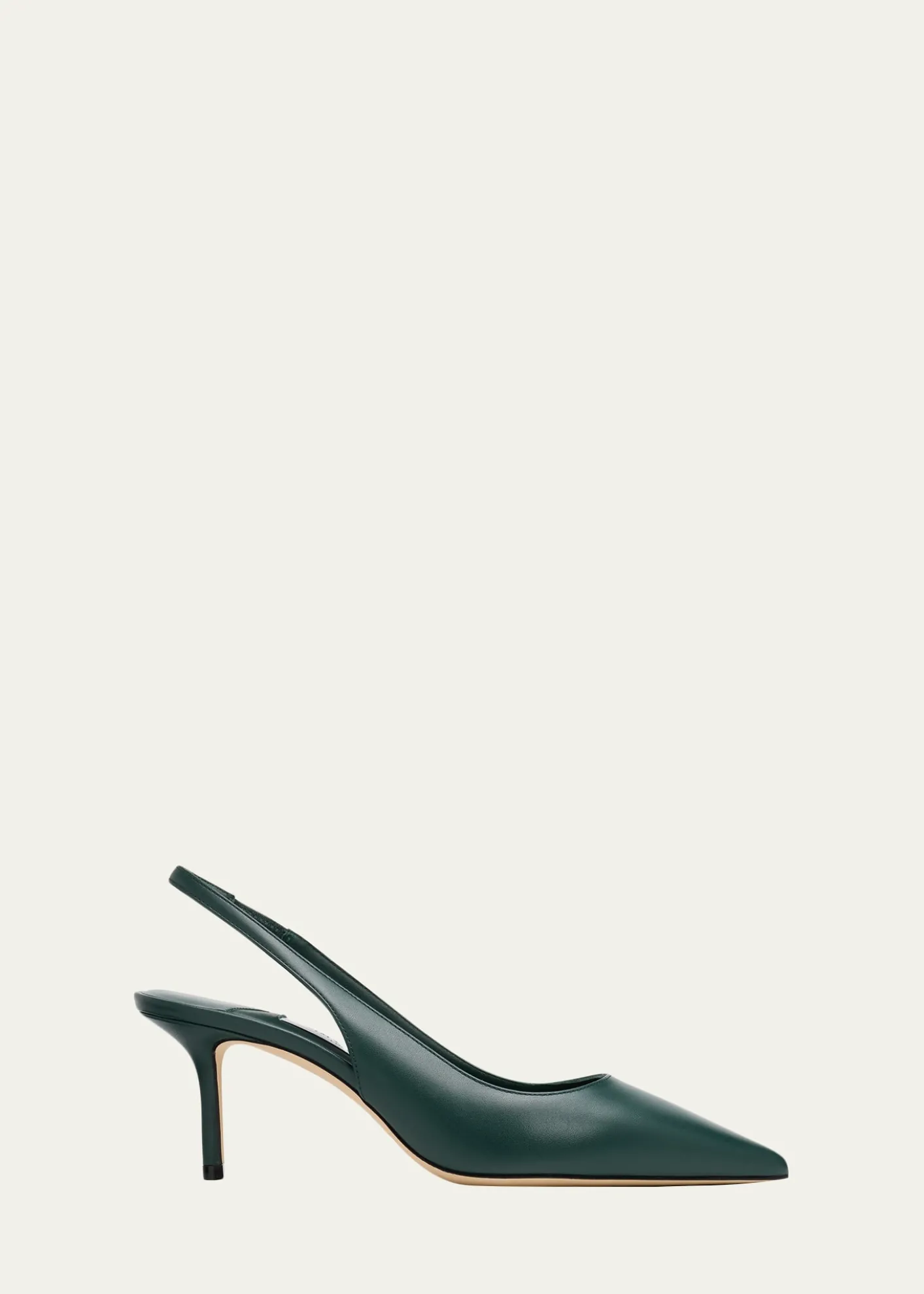 Jimmy Choo65mm Love Leather Slingback Pumps