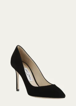 Jimmy ChooRomy Suede 85mm Pump