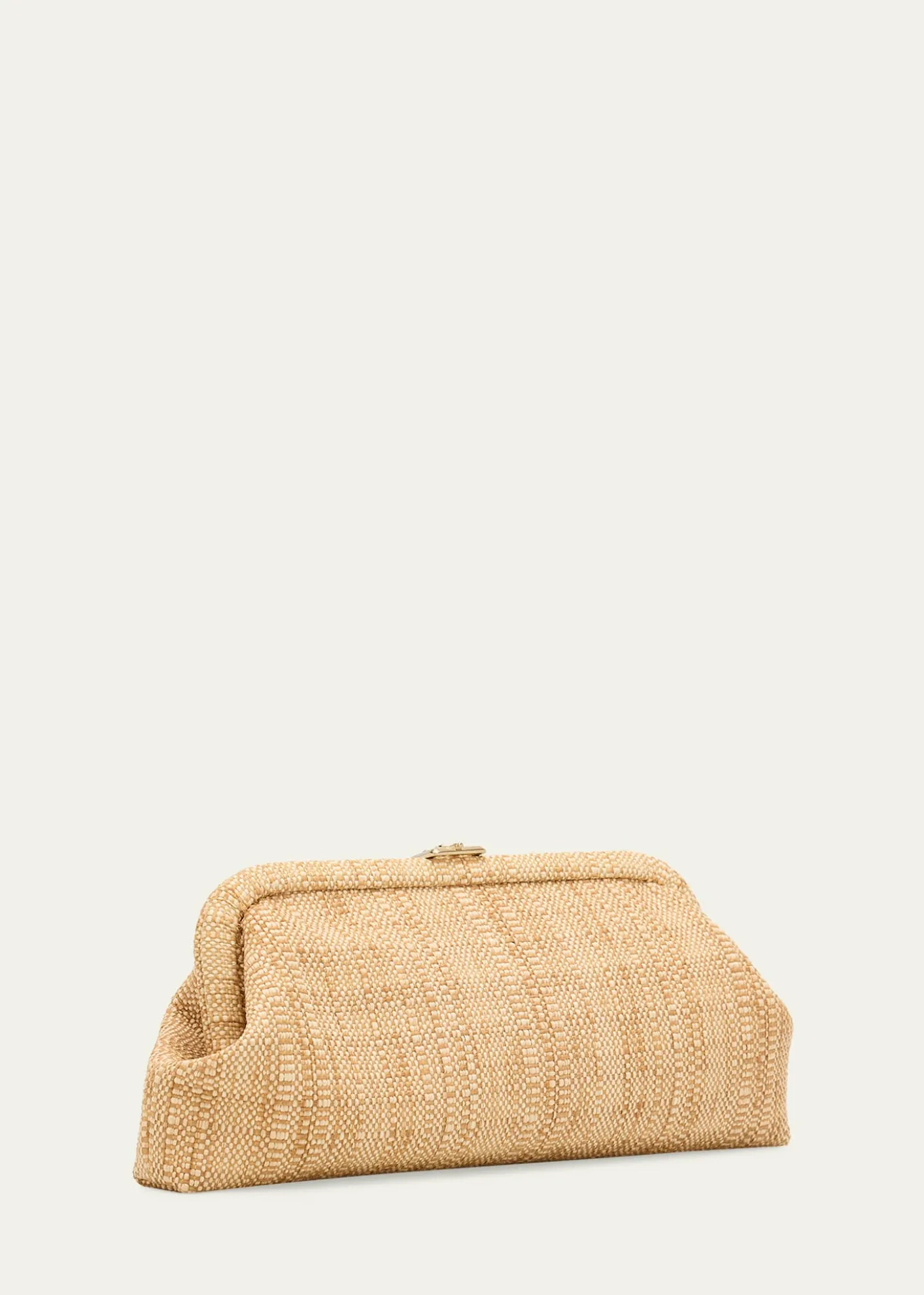 Jimmy ChooSkylar Woven Raffia Clutch Bag