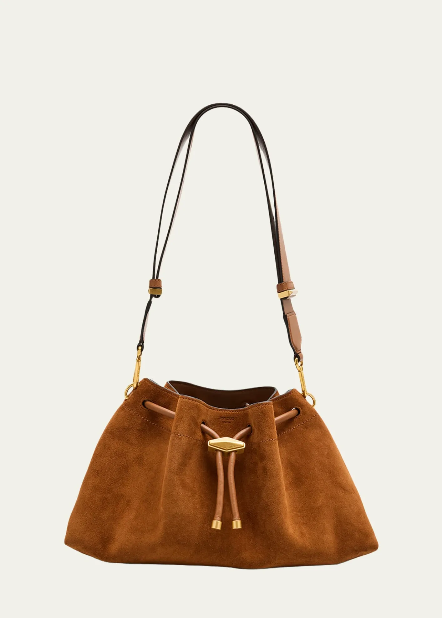 Jimmy ChooThe Cinch Suede Shoulder Bag