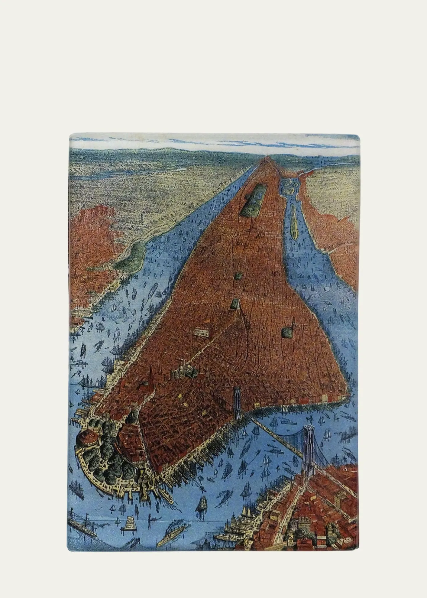 John DerianNYC Tiny Rectangular Tray, 3" x 5"