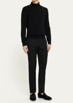 John LobbMen's Bill Velvet Penny Loafers