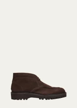 John LobbMen's Field Nubuck Leather Chukka Boots