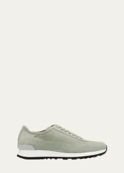 John LobbMen's Foundry II Suede Runner Sneakers