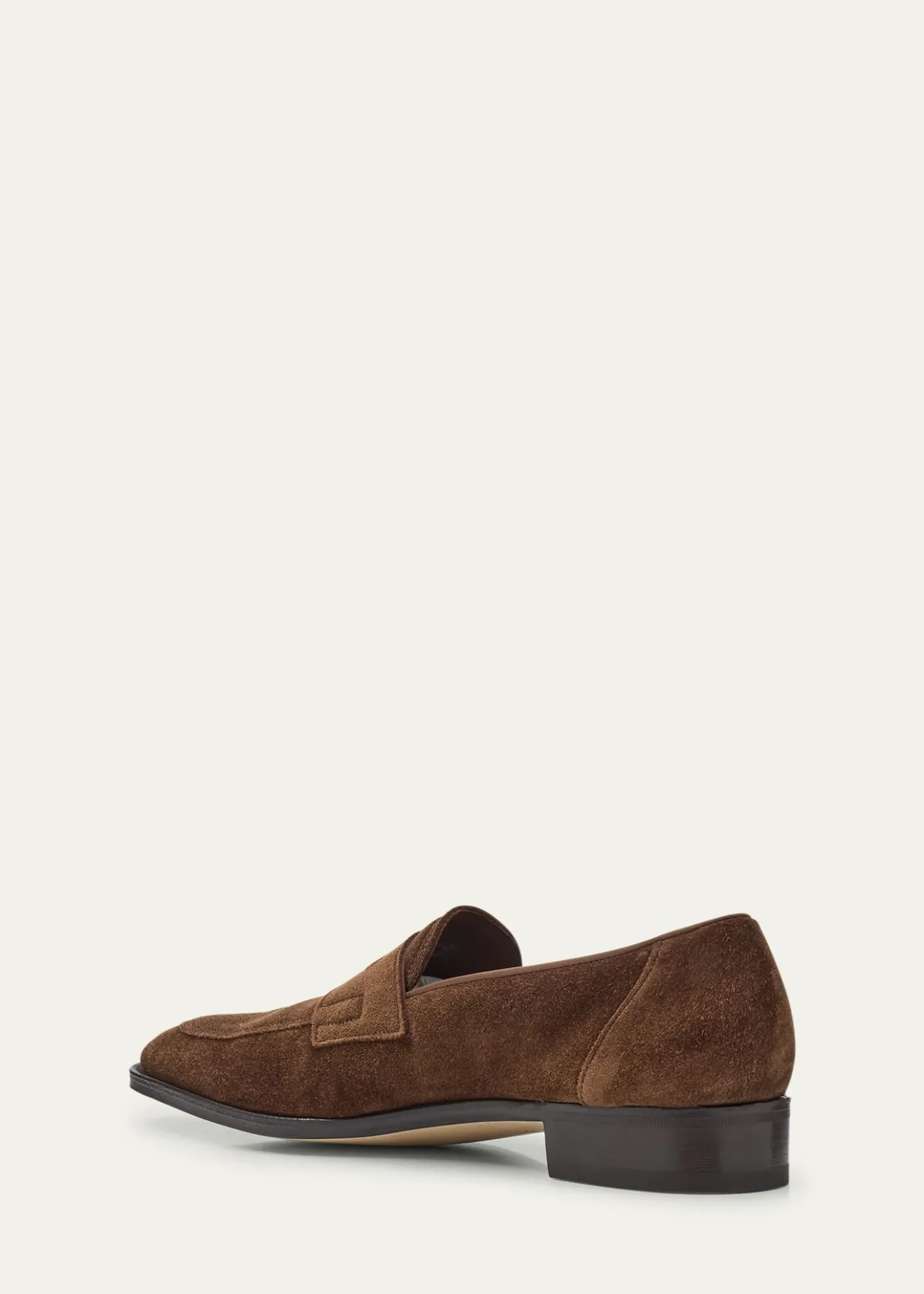 John LobbMen's James Suede Penny Loafers