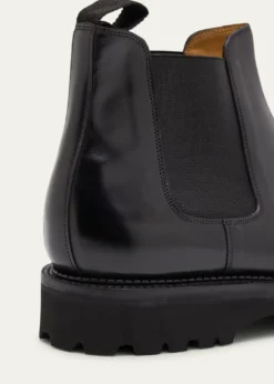 John LobbMen's Lawry Leather Lug-Sole Chelsea Boots