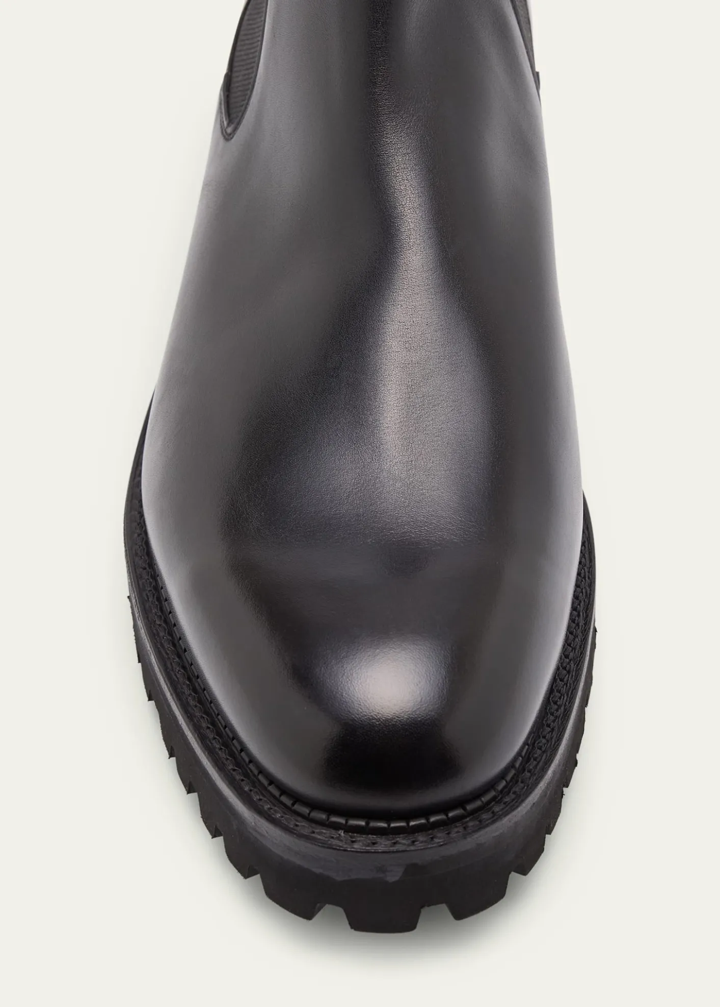 John LobbMen's Lawry Leather Lug-Sole Chelsea Boots