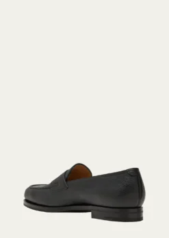 John LobbMen's Lopez Soft Grained Leather Penny Loafers