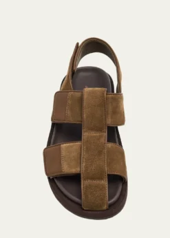 John LobbMen's Milford Suede Fisherman Sandals