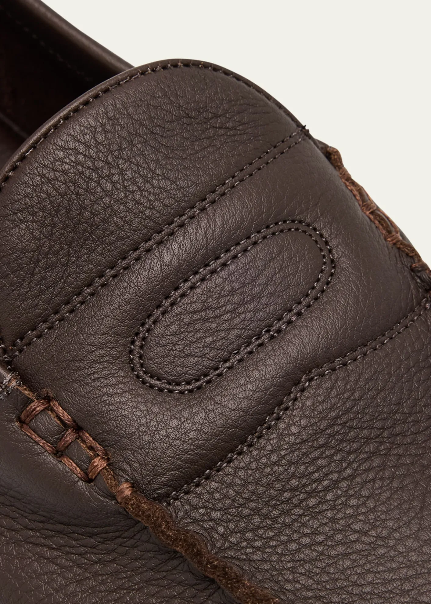 John LobbMen's Pace Grained Leather Penny Loafers