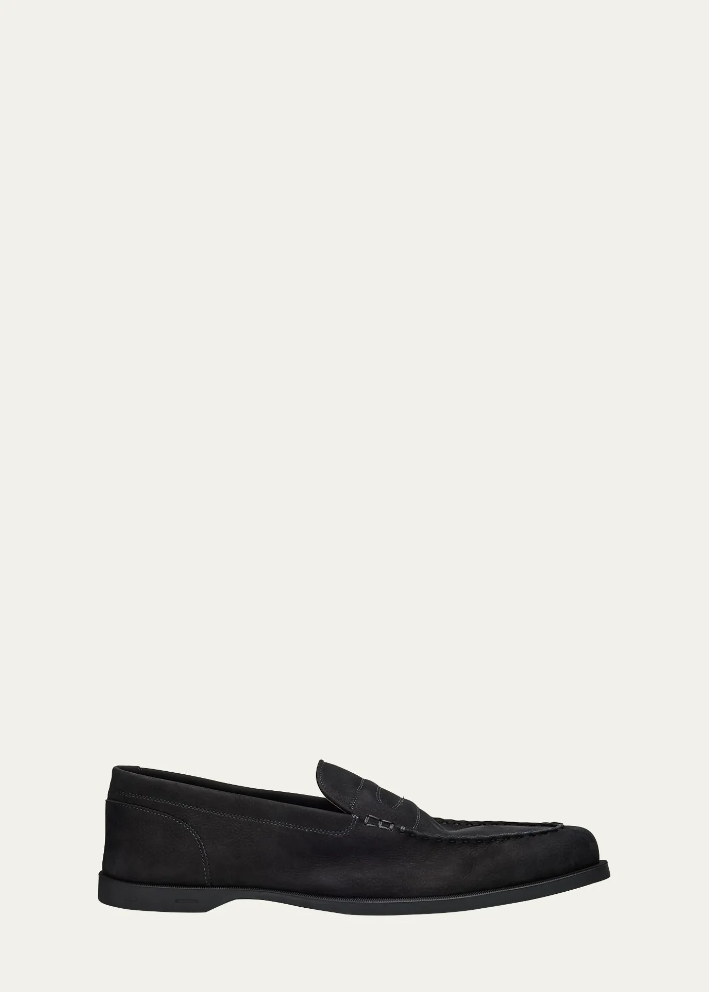John LobbMen's Pace Nubuck Penny Loafers