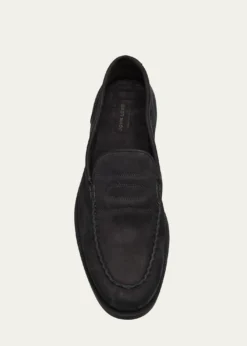 John LobbMen's Pace Nubuck Penny Loafers